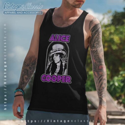 Alice Cooper Top Hat Shirt