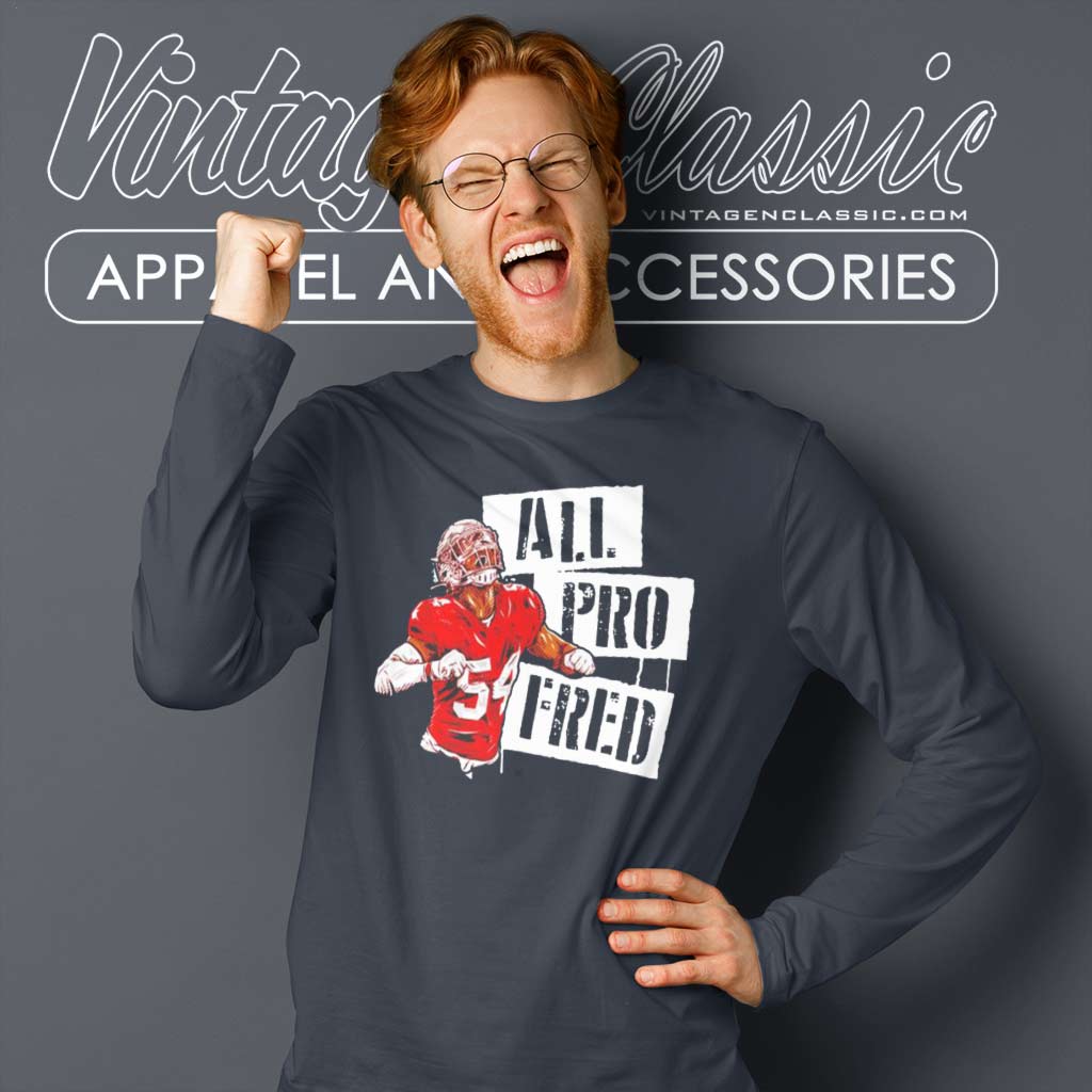 San Francisco Football Fred Warner All Pro Fred shirt, hoodie