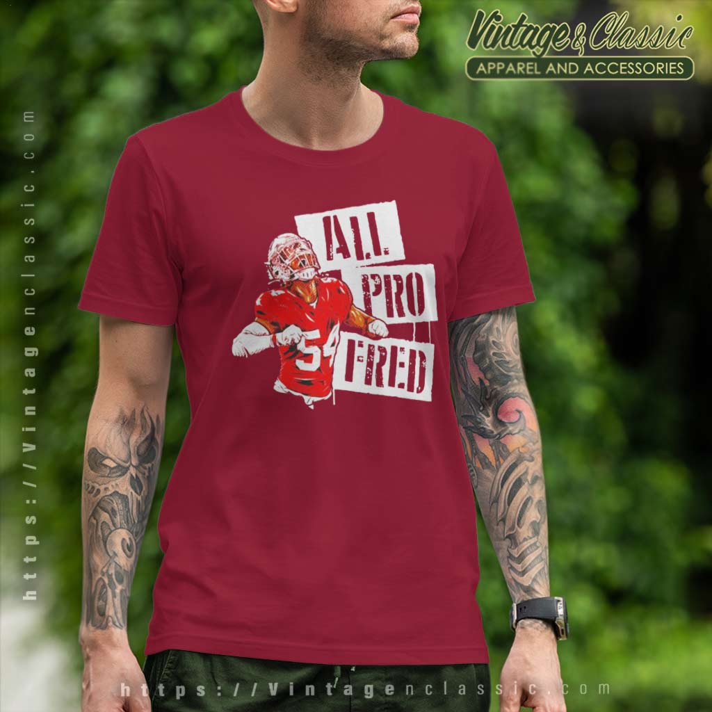 All Pro Fred Warner San Francisco 49ers Shirt - High-Quality