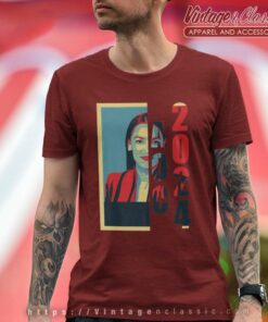 Aoc See Through For President 2024 T Shirt