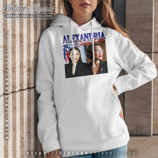 AOC See Through Ocasio Cortez 90s Shirt