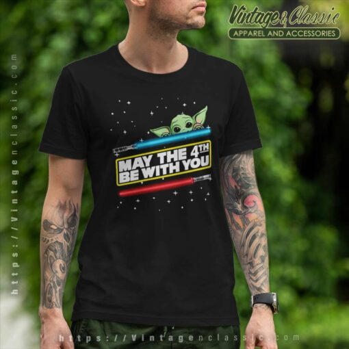 Baby Yoda May The 4th Be With You Shirt