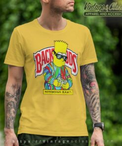 Backwoods Bart Simpson Notorious T Shirt