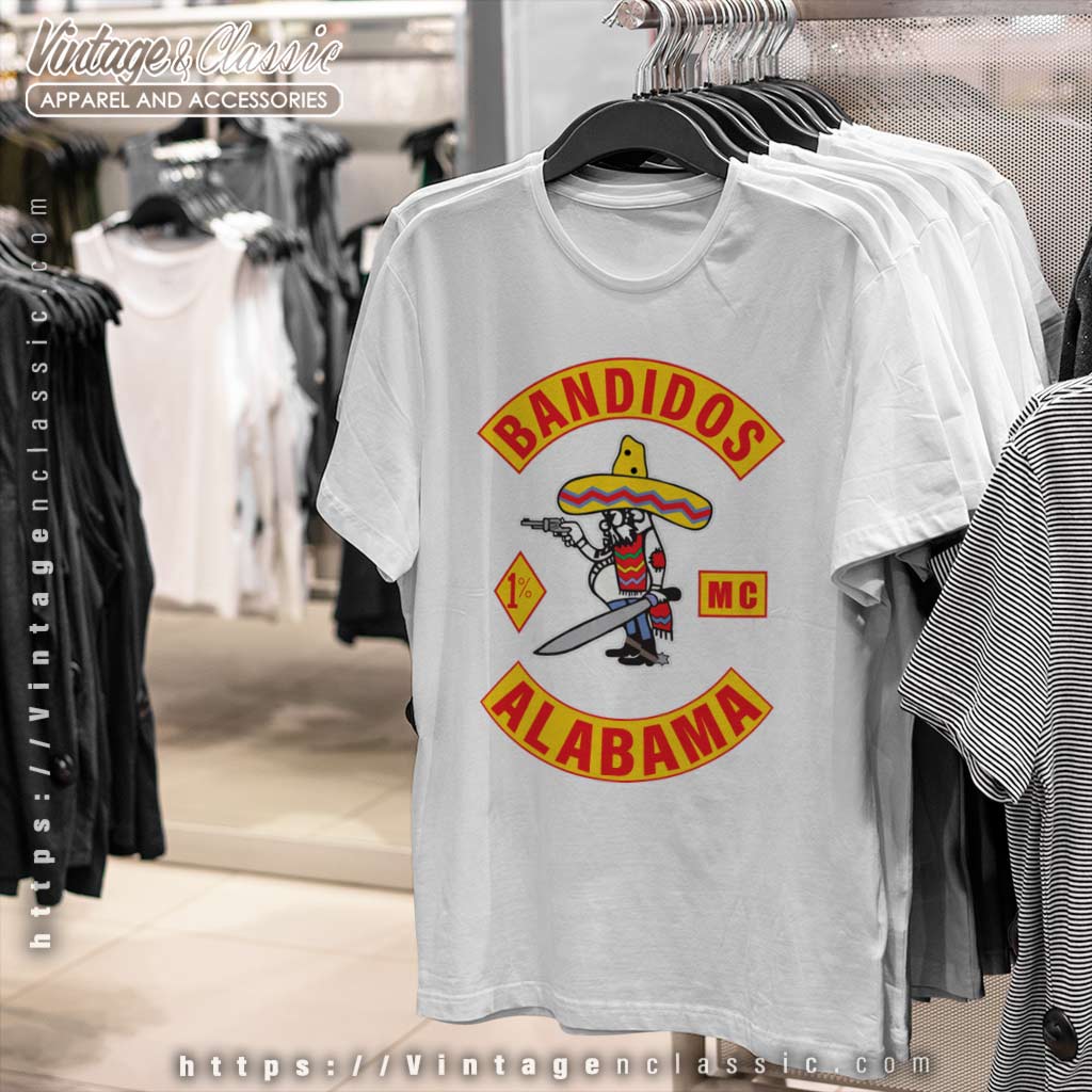 Bandidos MC Louisiana Shirt - Vintagenclassic Tee