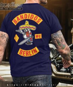 Bandidos MC Berlin T Shirt Back