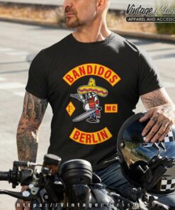 Bandidos MC Berlin T Shirt Black
