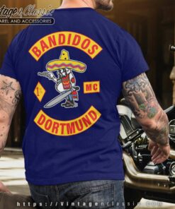 Bandidos MC Dortmund T Shirt Back