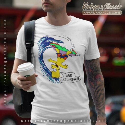 Bart Simpson Aye Carumba Shirt