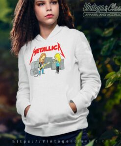 Beavis And Butthead Metallica Hoodie