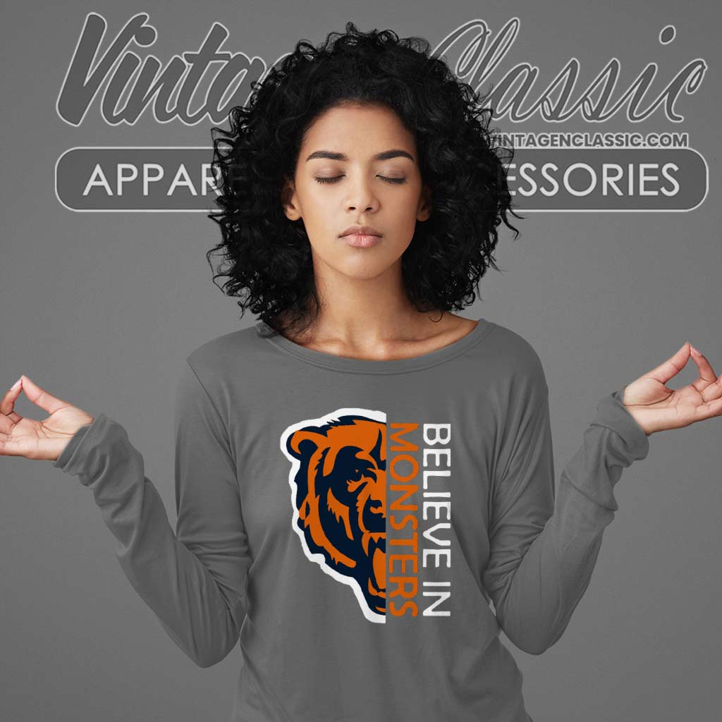 Believe In Monsters Chicago Bears Hoodie in 2023