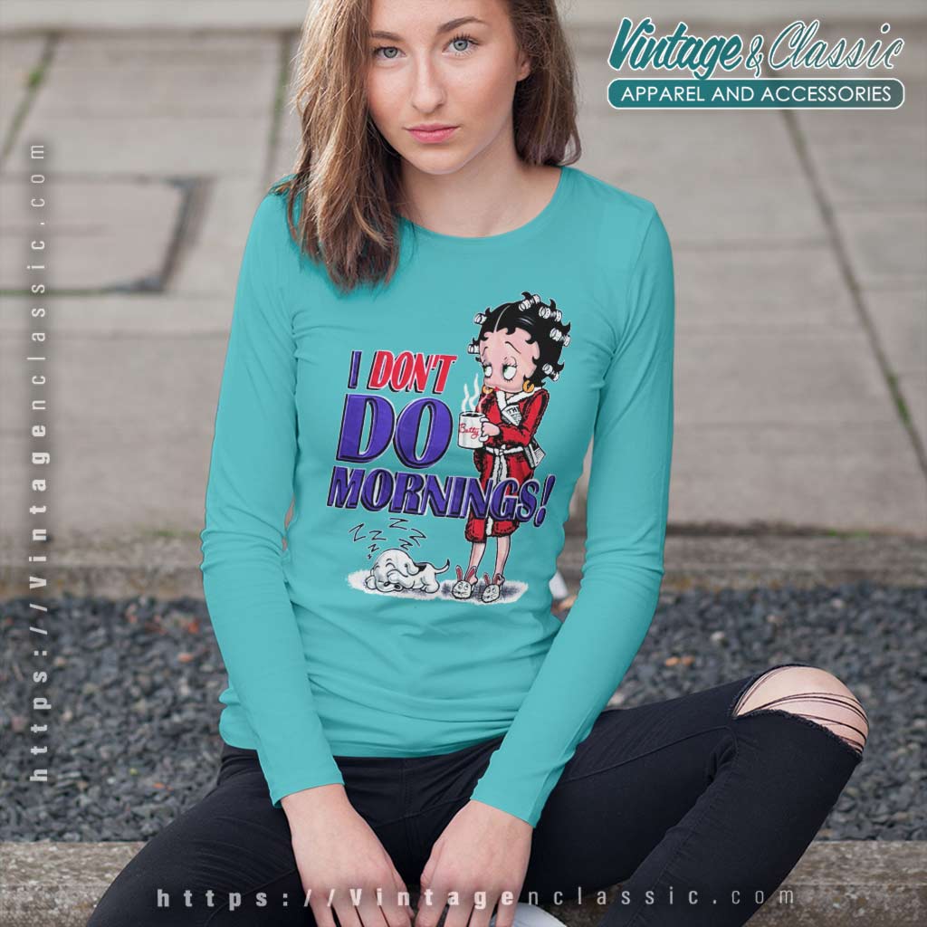 Betty Boop Minnesota Vikings Shirt - High-Quality Printed Brand