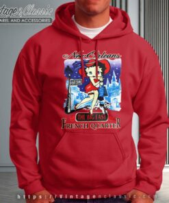 Betty Boop New Orleans French Quarter Hoodie