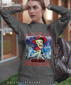 Betty Boop New Orleans French Quarter Sweatshirt