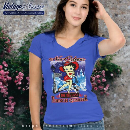 Betty Boop New Orleans French Quarter Shirt