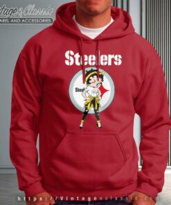 Betty Boop Pittsburgh Steelers Hoodie