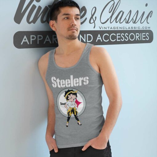 Betty Boop Pittsburgh Steelers Shirt