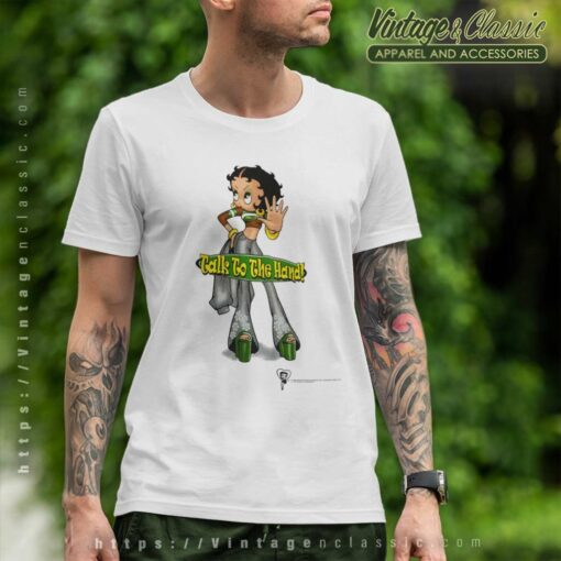 Betty Boop Talk To The Hand Shirt
