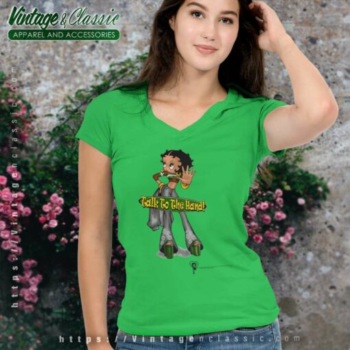 Betty Boop Talk To The Hand Shirt