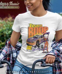 Betty Boop Im Not Yelling Im A Green Bay Packers Girl We Just Talk Loud  shirt - Kingteeshop