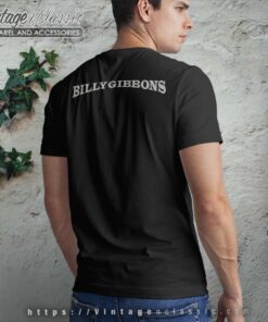 Billy Gibbons Logo Backside Shirt