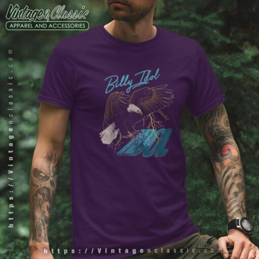 Billy Idol Biker Eagle Shirt