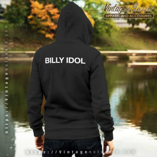 Billy Idol Profile Shirt
