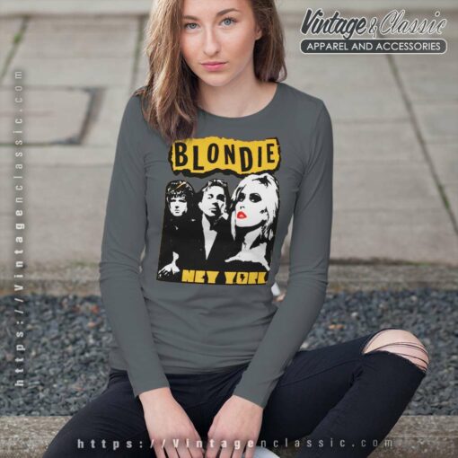 Blondie Dirty Punk, Debbie Harry Music American Singer Shirt