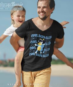 Bluey Cool Dads Club, Gift For Dad Vneck