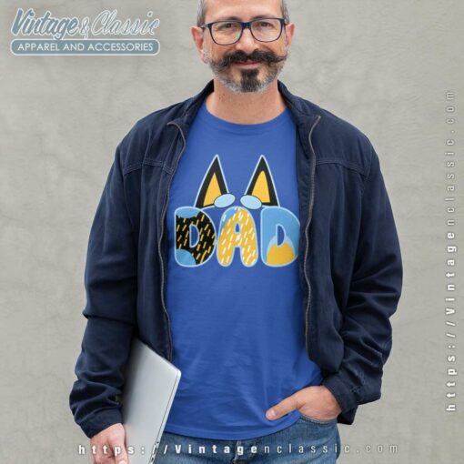 Bluey Gift For Dad, Dad Bluey Bingo Shirt
