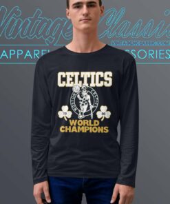 Boston Celtics 1986 Nba Champions Long Sleeve Tee
