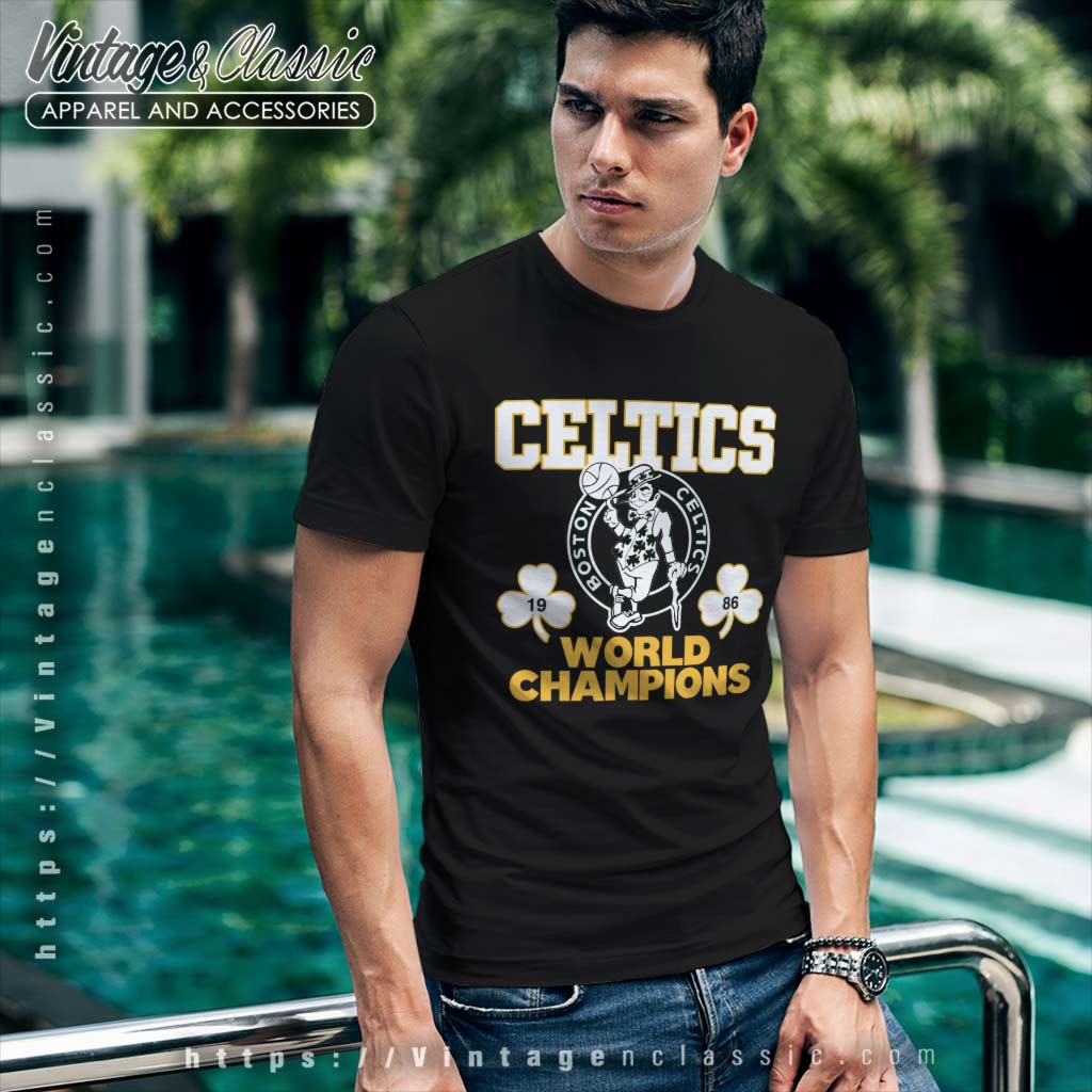 Boston Celtics 1986 Nba Champions Shirt - High-Quality Printed Brand