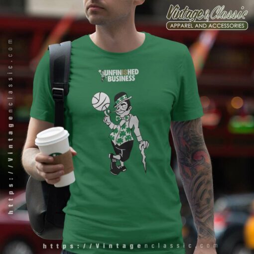Boston Celtics 2023 NBA Playoffs Unfinished Business Shirt