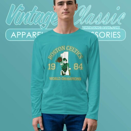 Boston Celtics Shirt 1984 Nba World Champions Shirt