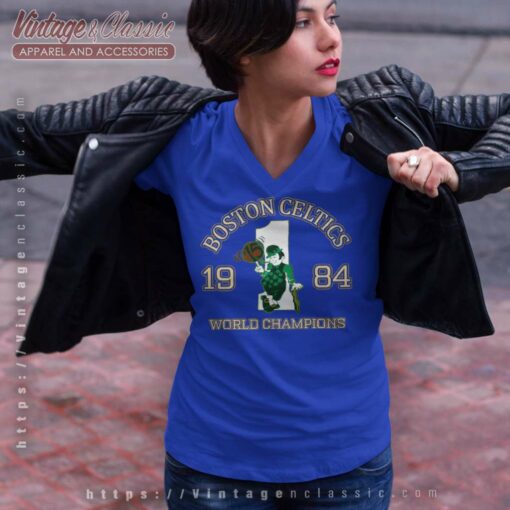 Boston Celtics Shirt 1984 Nba World Champions Shirt