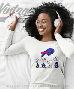 Snoopy The Peanuts Buffalo Bills Christmas T Shirts - Limotees