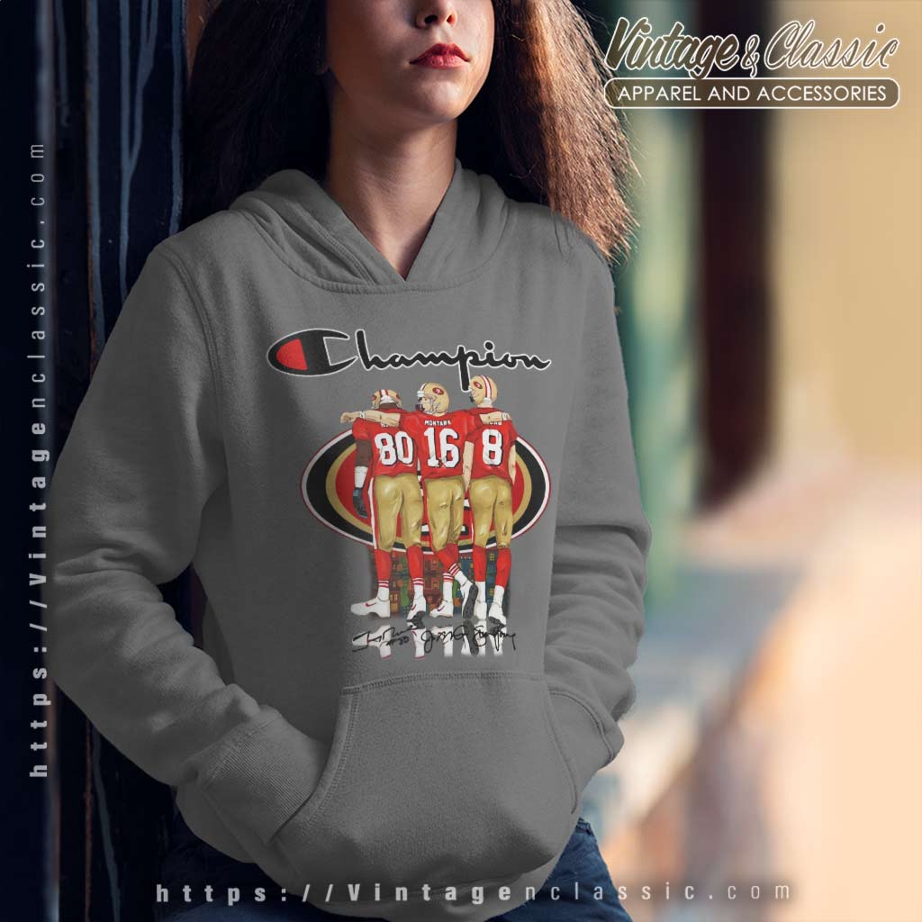 San Francisco 49ers Shirt Champions Jerry Rice Joe Montana Steve Young 49ers  Gift - Personalized Gifts: Family, Sports, Occasions, Trending