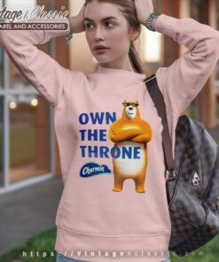 Charmin Bear Hoodie Own The Throne Comfort Colors Sweatshirt