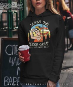 Chicago Bears Girl Classy Sassy And A Bit Smart Assy Hoodie