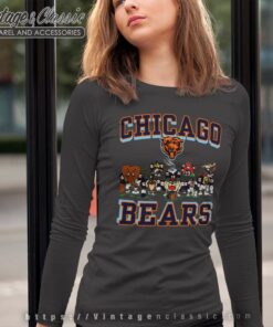 Chicago Bears Looney Tunes Long Sleeve Tee