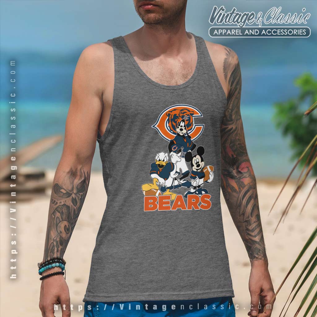 Chicago Bears Mickey Mouse Donald Duck Goofy Shirt - High-Quality Printed  Brand