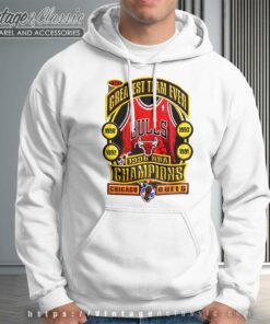 Chicago Bulls Greatest Team Ever Vintage Hoodie