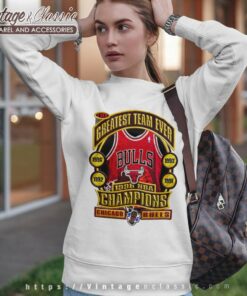 Chicago Bulls Greatest Team Ever Vintage Sweatshirt