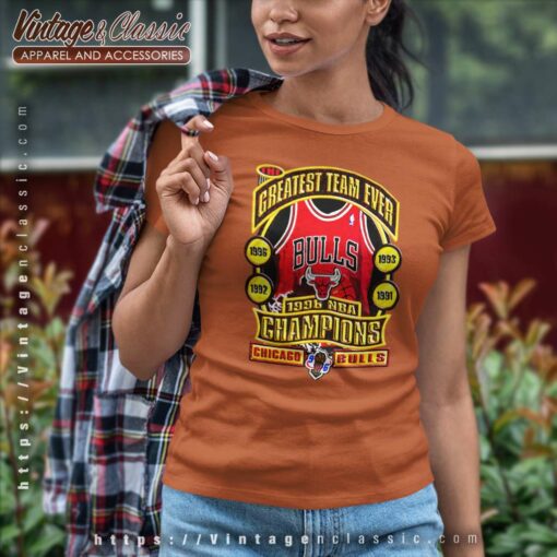 Chicago Bulls Greatest Team Ever Vintage Shirt