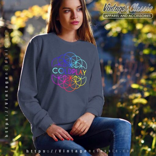 Coldplay Music Logo Shirt, The Spheres Tour Tshirt