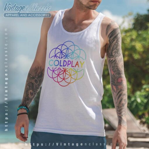 Coldplay Music Logo Shirt, The Spheres Tour Tshirt
