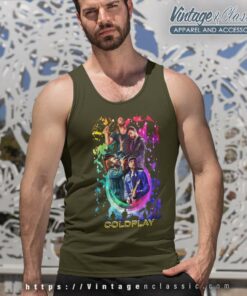 Coldplay Music Of The Spheres Poster Tank Top Racerback