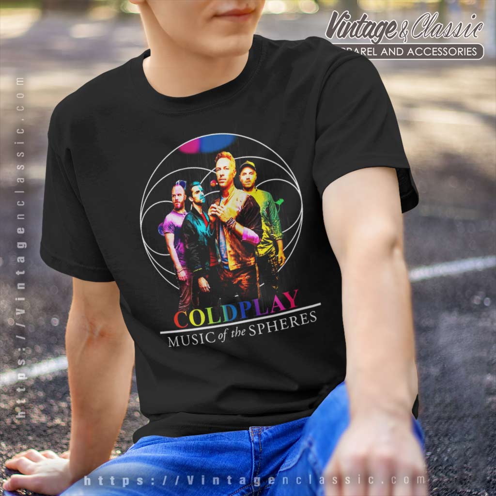 Coldplay Music Of The Spheres Tour 2023 Double Sided T Shirt Designed &  Sold By Anestassia Willing