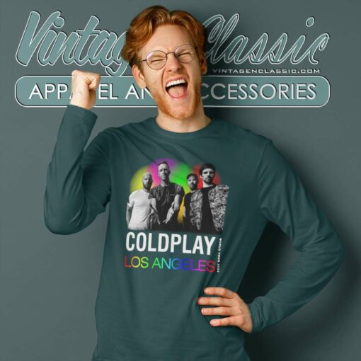 Coldplay Tour Concerts In Los Angeles, Music Of The Spheres Shirt