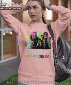 Coldplay Tour Concerts In Los Angeles Music Of The Spheres Sweatshirt