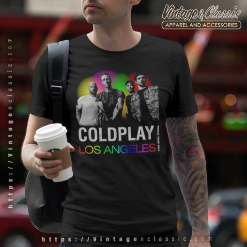 Coldplay Tour Concerts In Los Angeles, Music Of The Spheres Shirt